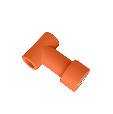 PP-R 橙優/加長內螺紋 三通（8cm）