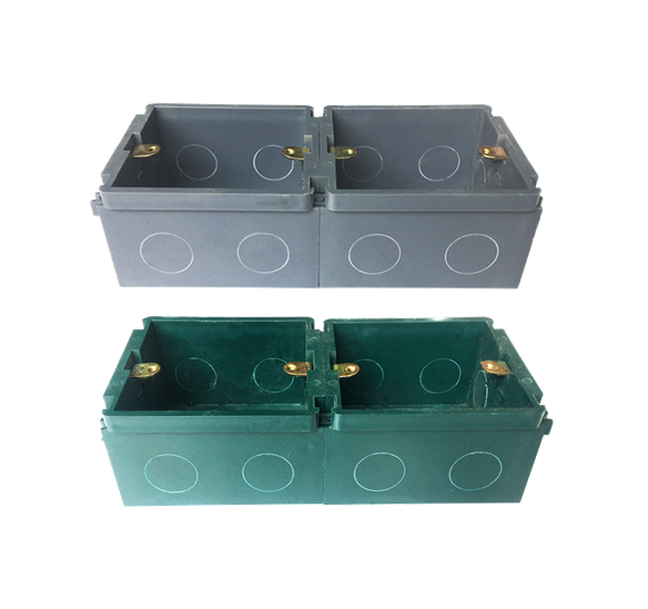 PVC-U 全净电工/86型承插组合式 5cm暗盒(A型)